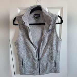 Grey patagonia better sweater vest size S